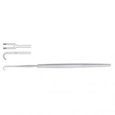 Simon Fistula Hook Stainless Steel, 21.5 cm - 8 1/2"